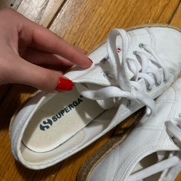 Superga platform sneakers canvas women’s casual - Picture 11 of 12